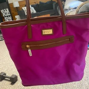 Michael kors nylon tote